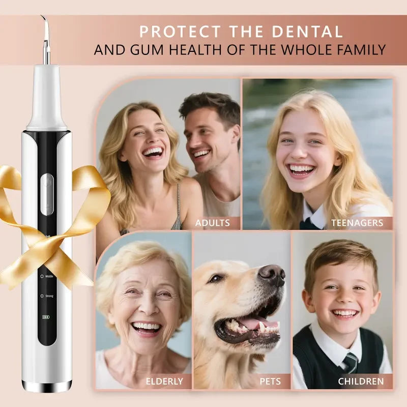 Electric Dental Scaler for At-Home Plaque Removal