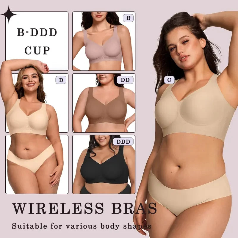 Wireless Jelly T-Shirt Bra