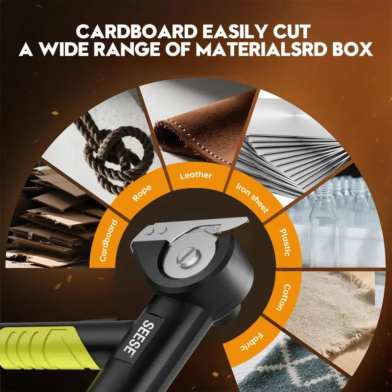 SEESE Cordless Rechargeable Electric Scissors