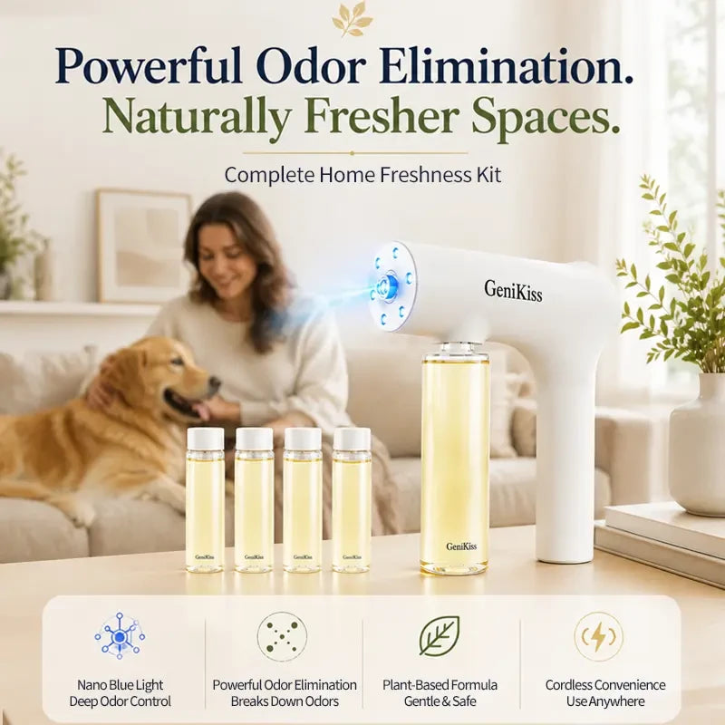 GeniKiss Nano Blue Light Probiotic Deodorizer