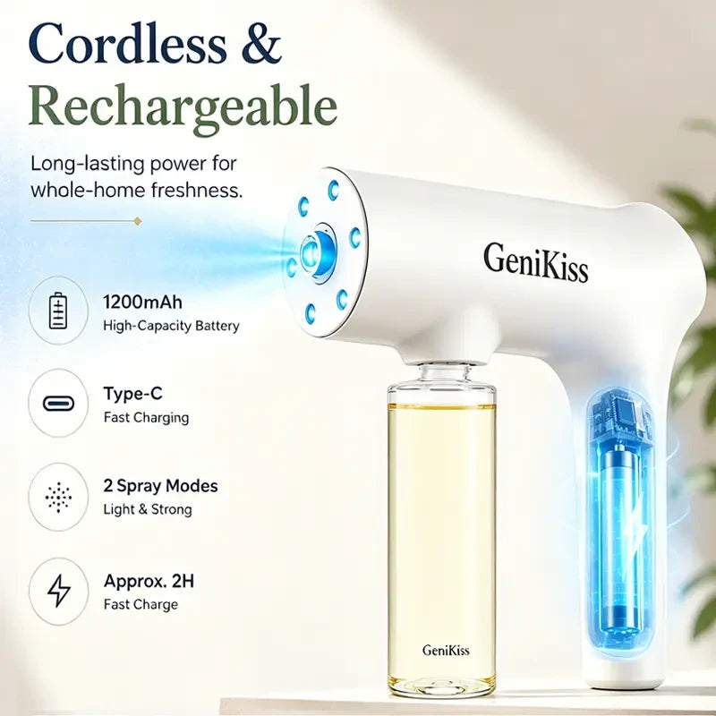 GeniKiss Nano Blue Light Probiotic Deodorizer