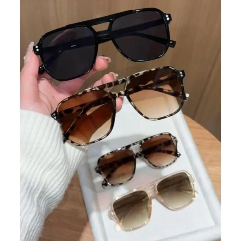 Y2K Aviator Sunglasses Set