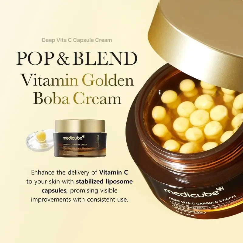 Vitamin C Boba Cream Set