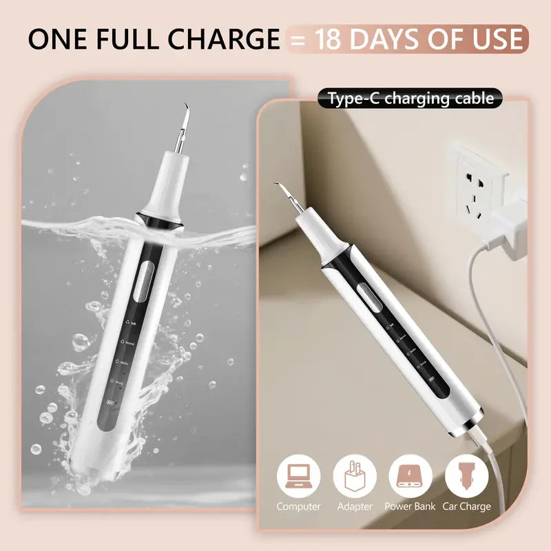 Electric Dental Scaler for At-Home Plaque Removal