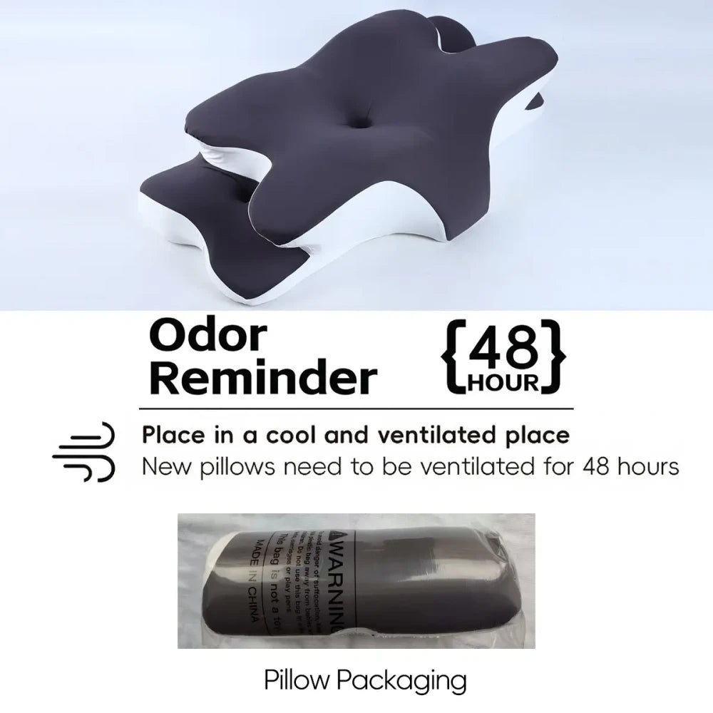 Contoured Memory Foam Neck Pillow