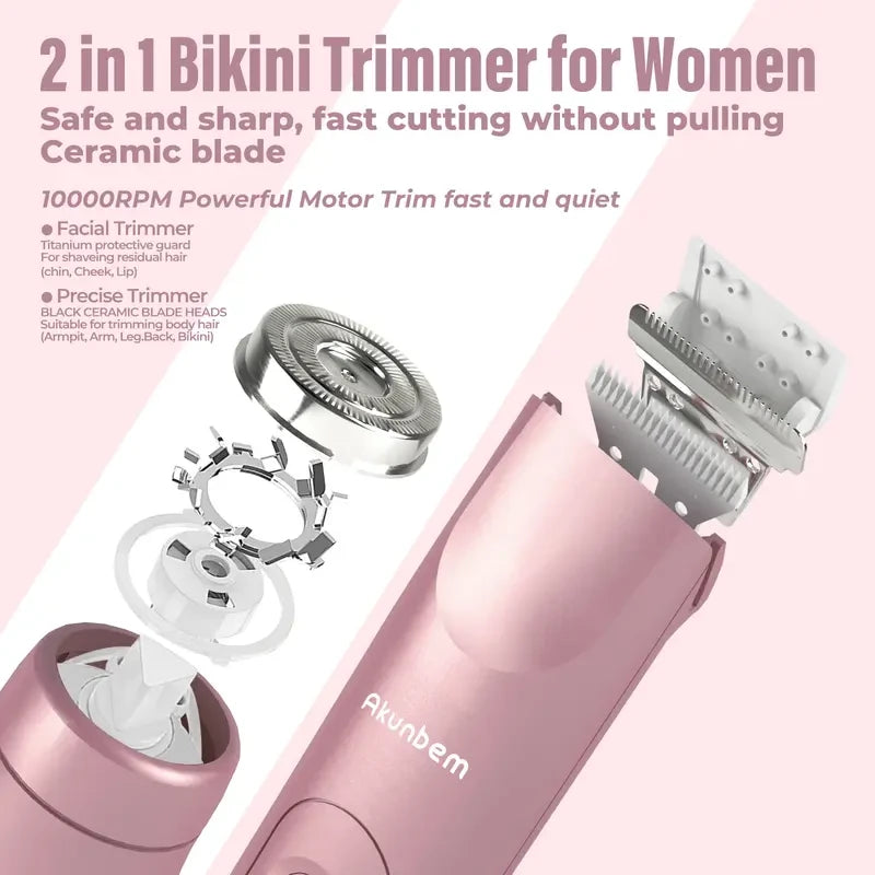 Waterproof Bikini Trimmer