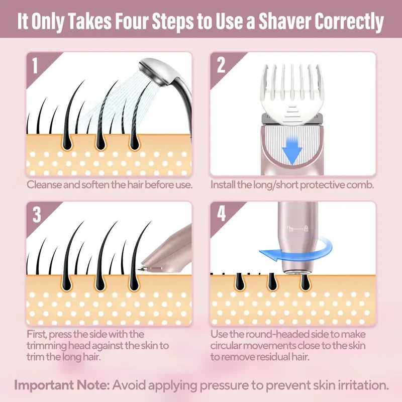 Waterproof Bikini Trimmer