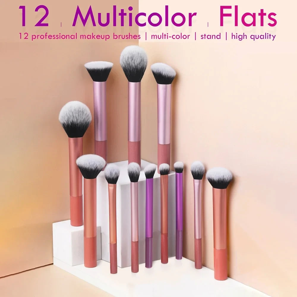 Soft Synthetic Makeup Brush Kit
