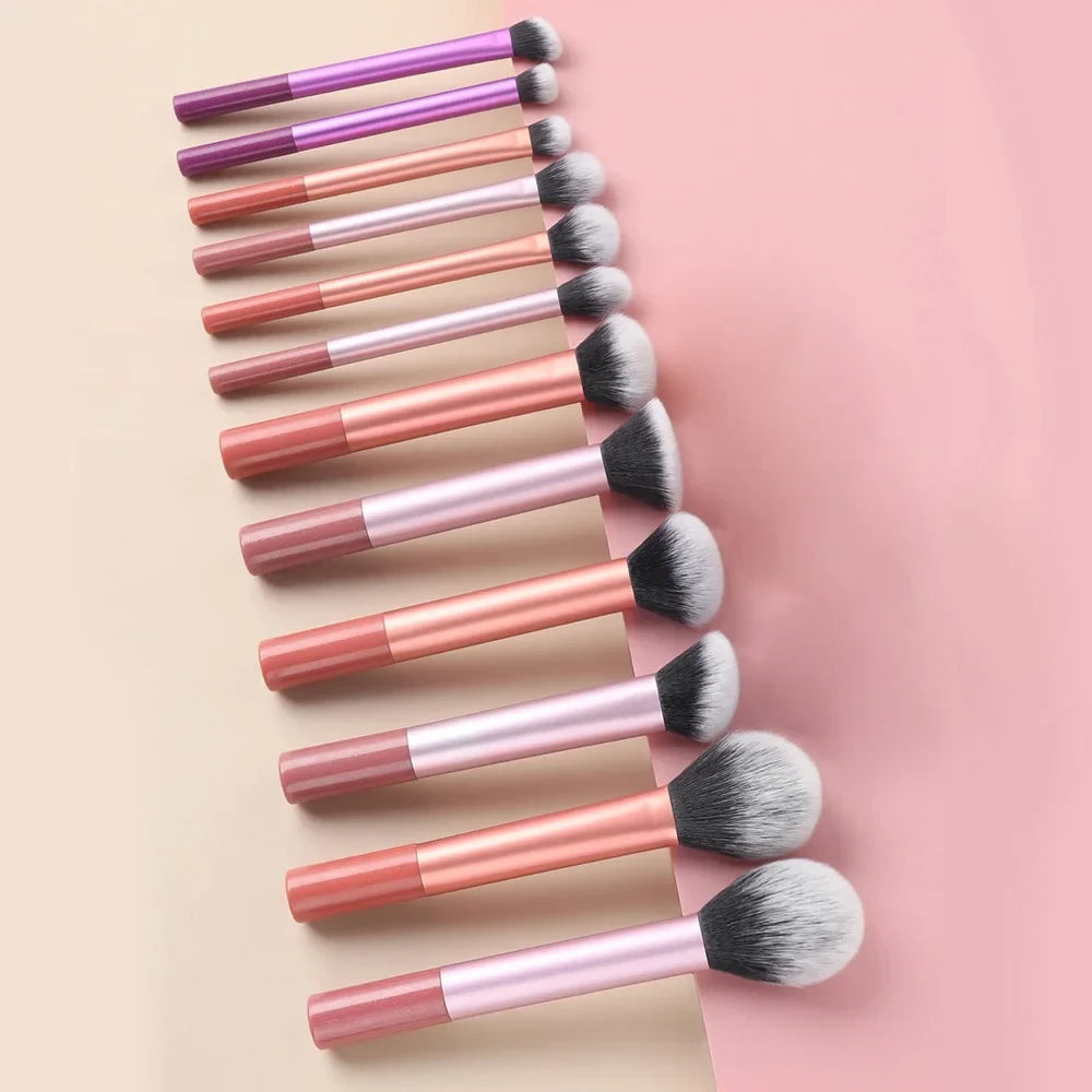 Soft Synthetic Makeup Brush Kit